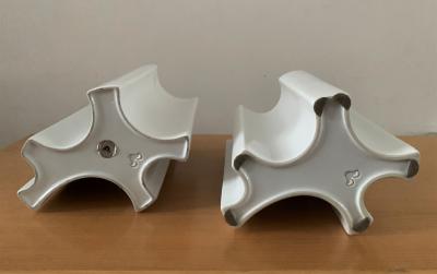 Angelo Mangiarotti Ceramic Vases by Mangirotti