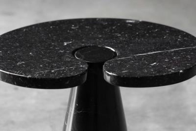 Angelo Mangiarotti Eros Marble Side Table by Angelo Mangiarotti Italy 1970s