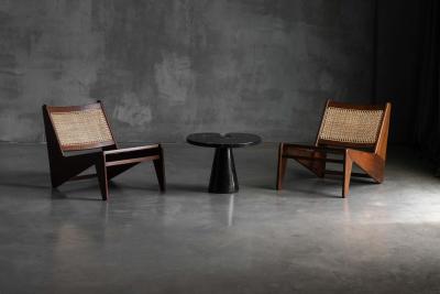 Angelo Mangiarotti Eros Marble Side Table by Angelo Mangiarotti Italy 1970s