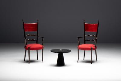 Angelo Mangiarotti Eros Marble Side Table by Angelo Mangiarotti Italy 1970s