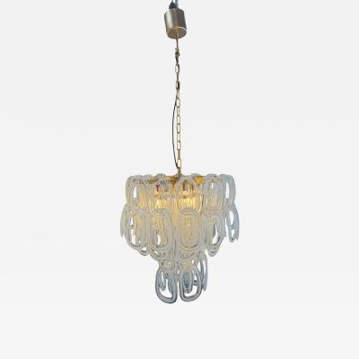 Angelo Mangiarotti Giogali Murano Glass Chandelier by Angelo Mangiarotti for Vistosi