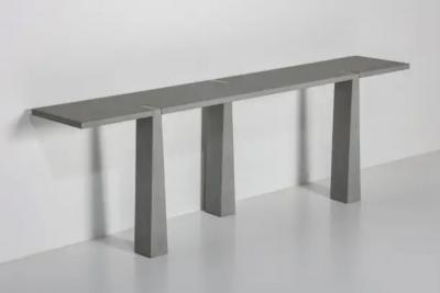 Angelo Mangiarotti Inca Console Table Angelo Mangiarotti Skipper Italian Design 1978