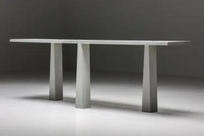 Angelo Mangiarotti Inca Console Table Angelo Mangiarotti Skipper Italian Design 1978