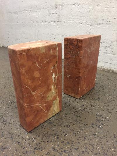 Angelo Mangiarotti Italian Marble Coffee Table by Angelo Mangiarotti