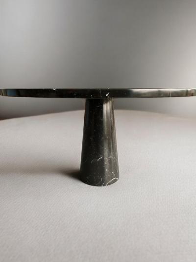 Angelo Mangiarotti Marquina Marble Table designed by Angelo Mangiarotti for Skipper Eros series