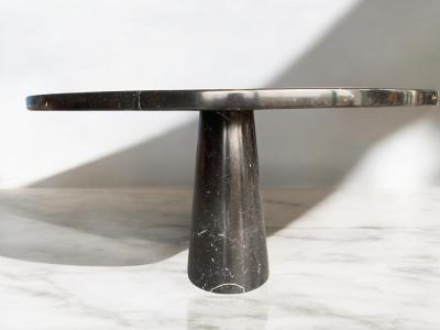 Angelo Mangiarotti Marquina Marble Table designed by Angelo Mangiarotti for Skipper Eros series