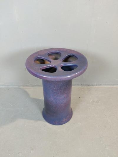 Angelo Mangiarotti Mid Century Ceramic Umbrella Stand By Angelo Mangiarotti