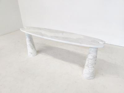 Angelo Mangiarotti Mid Century Marble Eros Console Table by Angelo Mangiarotti for Skipper