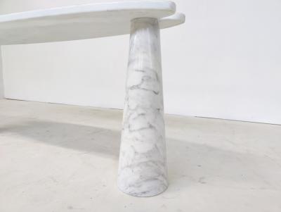 Angelo Mangiarotti Mid Century Marble Eros Console Table by Angelo Mangiarotti for Skipper