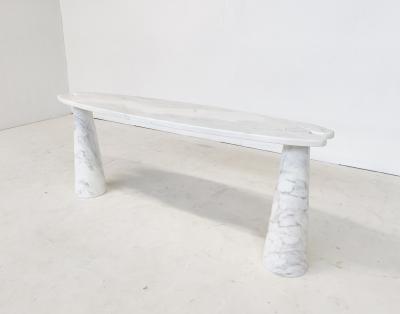 Angelo Mangiarotti Mid Century Marble Eros Console Table by Angelo Mangiarotti for Skipper