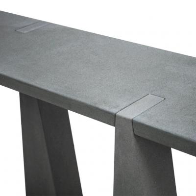 Angelo Mangiarotti Mid Century Modern Mangiarotti for Skipper Italian Inca Console