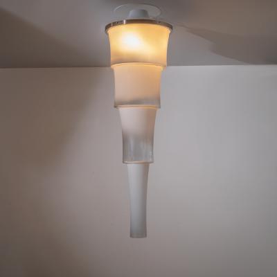 Angelo Mangiarotti Pagoda Ceiling Light