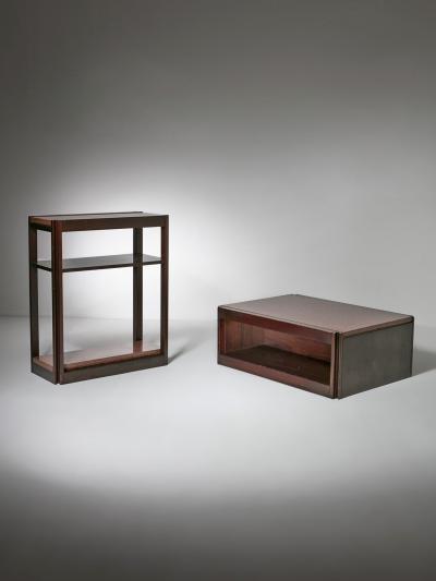 Angelo Mangiarotti Pair of 4D Units by Angelo Mangiarotti for Molteni