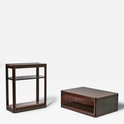 Angelo Mangiarotti Pair of 4D Units by Angelo Mangiarotti for Molteni