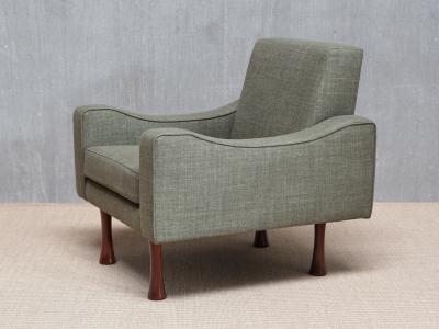 Angelo Mangiarotti Pair of Angelo Mangiarotti Armchairs La Sorgente Dei Mobili Italy 1970s