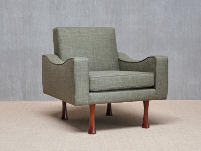 Angelo Mangiarotti Pair of Angelo Mangiarotti Armchairs La Sorgente Dei Mobili Italy 1970s