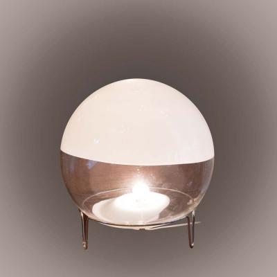 Angelo Mangiarotti SPHERICAL TABLE LAMP BY ANGELO MANGIAROTTI