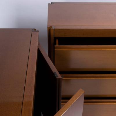 Angelo Mangiarotti Set of Three 4D Storage System by Mangiarotti for Molteni