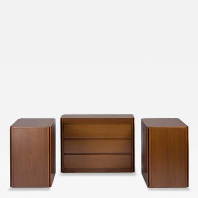 Angelo Mangiarotti Set of Three 4D Storage System by Mangiarotti for Molteni