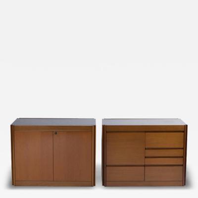 Angelo Mangiarotti Set of Two 4D Storage System by Mangiarotti for Molteni