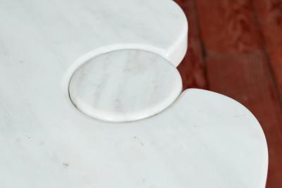 Angelo Mangiarotti TRIANGULAR ANGELO MANGIAROTTI COFFEE TABLE