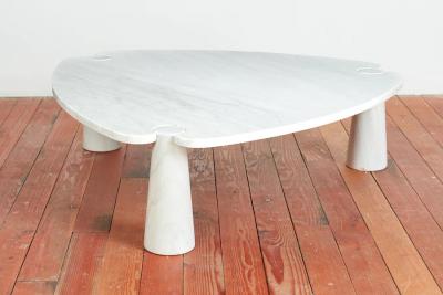 Angelo Mangiarotti TRIANGULAR ANGELO MANGIAROTTI COFFEE TABLE
