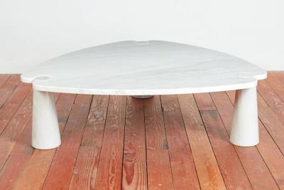 Angelo Mangiarotti TRIANGULAR ANGELO MANGIAROTTI COFFEE TABLE