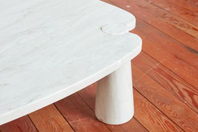 Angelo Mangiarotti TRIANGULAR ANGELO MANGIAROTTI COFFEE TABLE