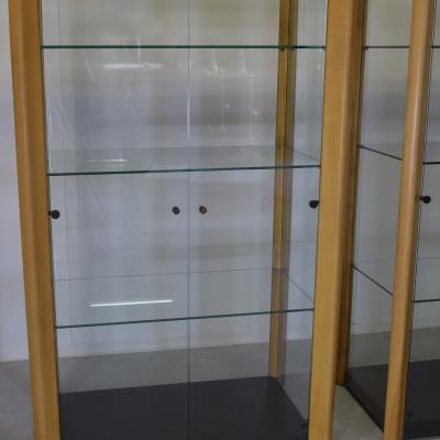 Angelo Mangiarotti set of two showcase De Nos 1970s 