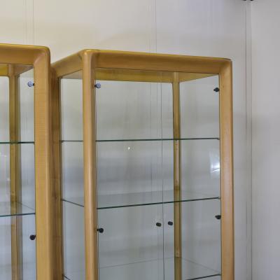 Angelo Mangiarotti set of two showcase De Nos 1970s 