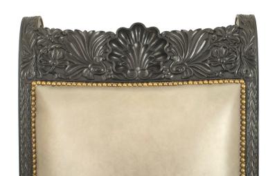 Anglo Indian Ebony Arm Chair