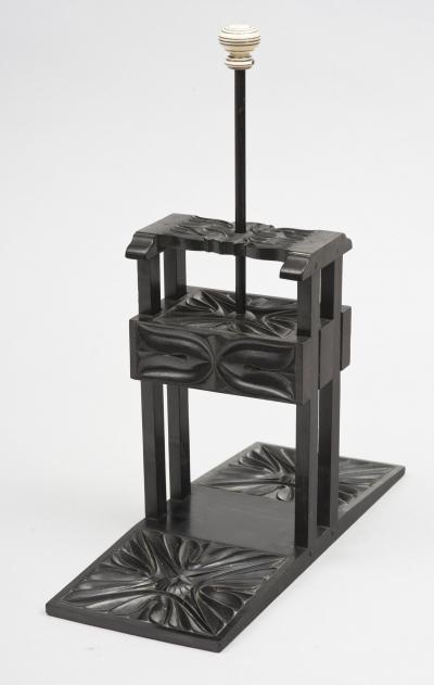 Anglo Indian Ebony Playing Card Press