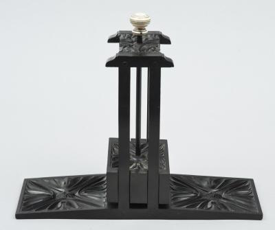 Anglo Indian Ebony Playing Card Press