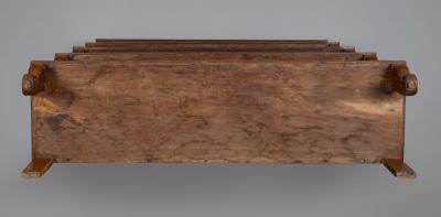 Anglo Indian Mahogany Open Bookcase