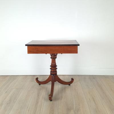 Anglo Indian Satinwood and Ebony Writing Table circa 1830