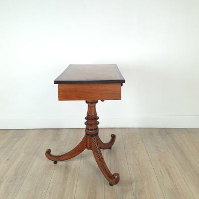 Anglo Indian Satinwood and Ebony Writing Table circa 1830