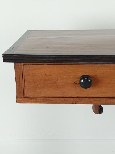 Anglo Indian Satinwood and Ebony Writing Table circa 1830