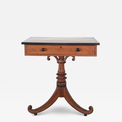 Anglo Indian Satinwood and Ebony Writing Table circa 1830