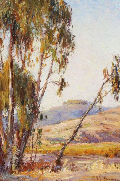 Anna Althea Hills Laguna Landscape with Eucalyptus Trees