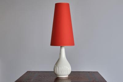 Anna Lisa Thomson Anna Lisa Thomson Ceramic Table Lamp Upsala Ekeby Swedish Modern 1940s
