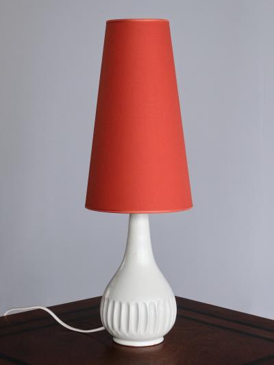 Anna Lisa Thomson Anna Lisa Thomson Ceramic Table Lamp Upsala Ekeby Swedish Modern 1940s