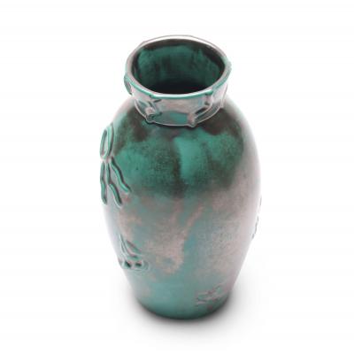 Anna Lisa Thomson Vase with Sun and Sea Motifs by Anna Lisa Thomson for Upsala Ekeby