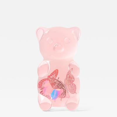 Anna Sweet Lovey Bear Dark Pink 1