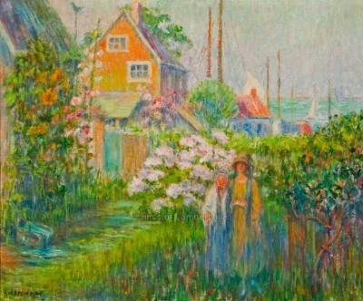 Anna W Speakman The End of the Village Nantucket 