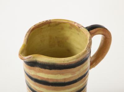 Anne Dangar Hand Built and Glazed Pitcher by Anne Dangar France c 1945