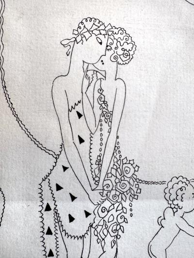 Anne Harriet Fish Art Deco Vanity Fair Magazine Illustration Lesbians in 1920