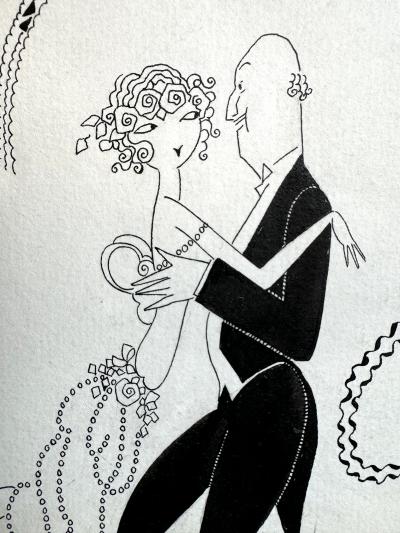 Anne Harriet Fish Art Deco Vanity Fair Magazine Illustration Lesbians in 1920