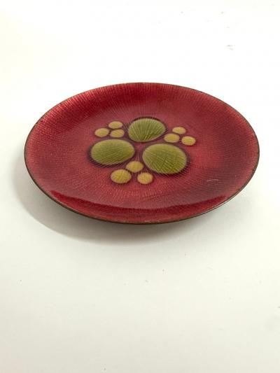 Annemarie Davidson Small Red Annamarie Davidson Plate