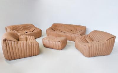 Annie Hieronimus Mid Century Sandra Seating Set by Annie Hieronimus for Ligne Roset