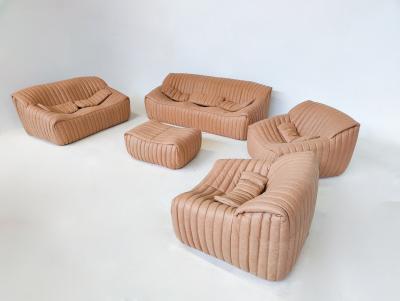 Annie Hieronimus Mid Century Sandra Seating Set by Annie Hieronimus for Ligne Roset